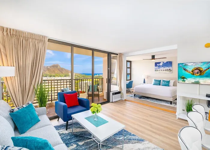 Fabulous Ocean & Diamond Head View With Free Parking!